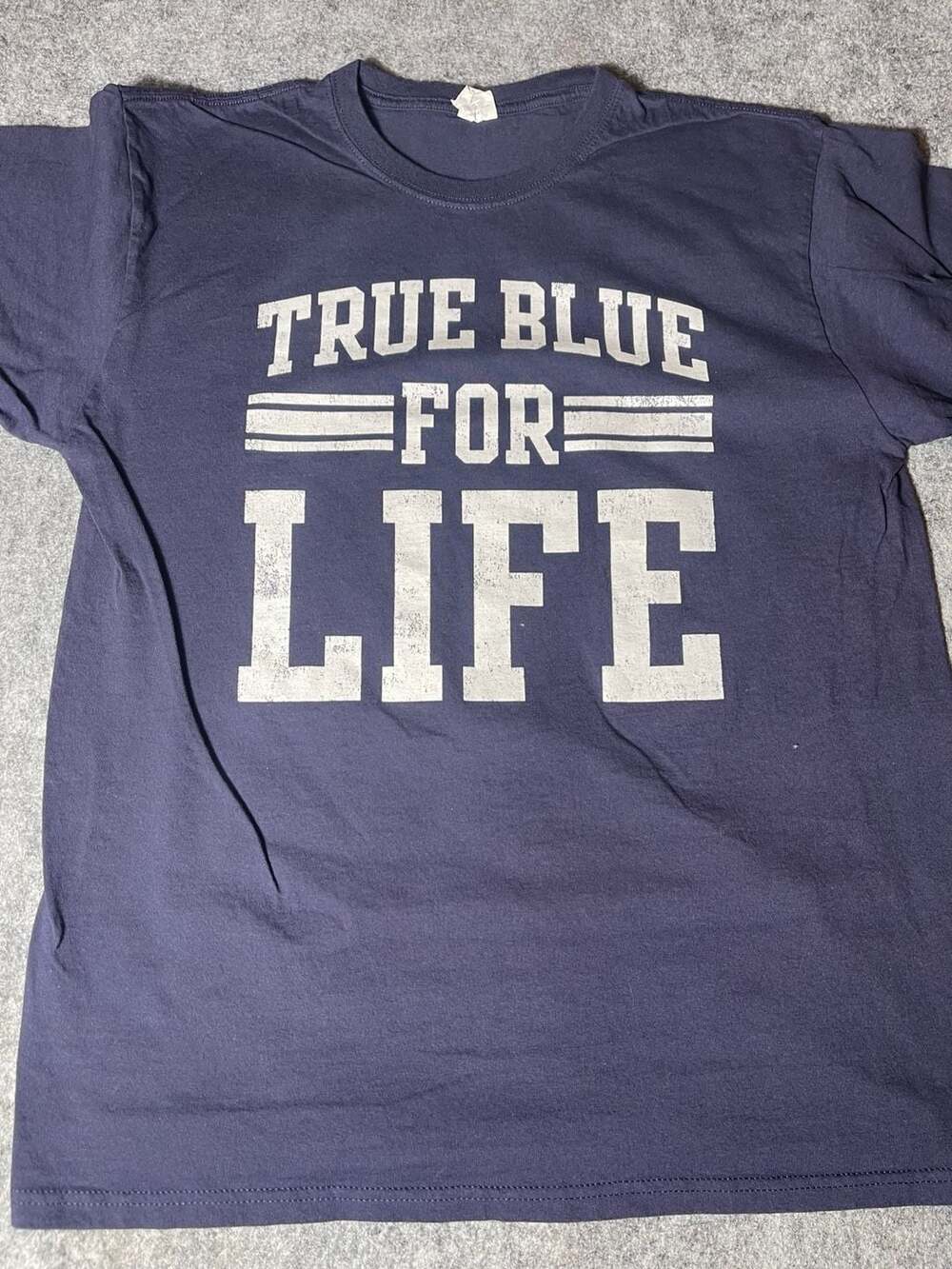 Dallas Cowboys True Blue For Life Fan Club Graphic T-Shirt
